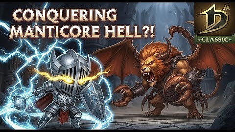 Dragon Nest M: Classic | PALADIN POV in MANTICORE NEST HELL MODE!