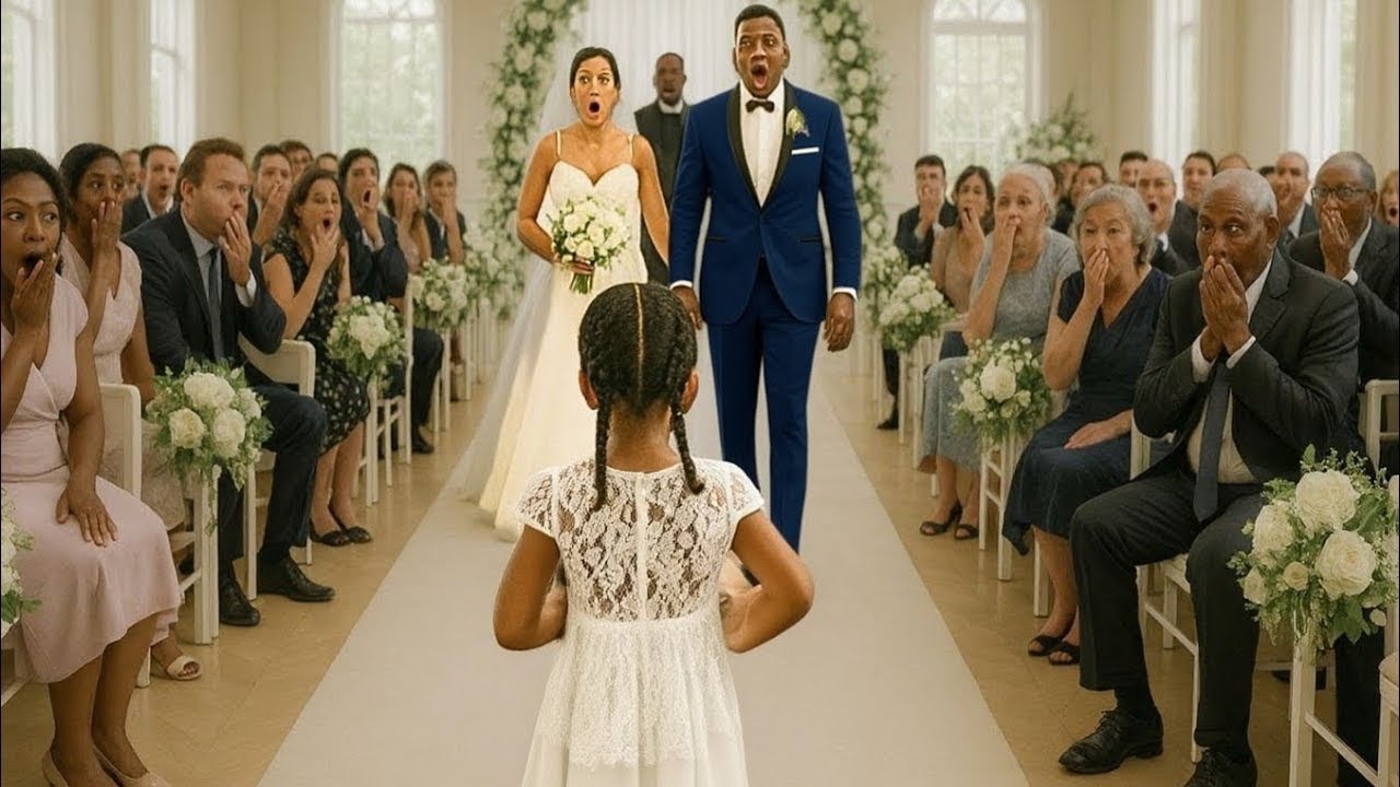 Fille de 11 ans surgit pieds nus au mariage avec bébé : « Papa, maman est à l’hôpital ! »