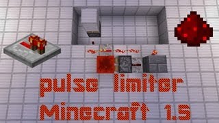 TUTO : Pulse limiter Minecraft 1.5(snapshot 13w07a)