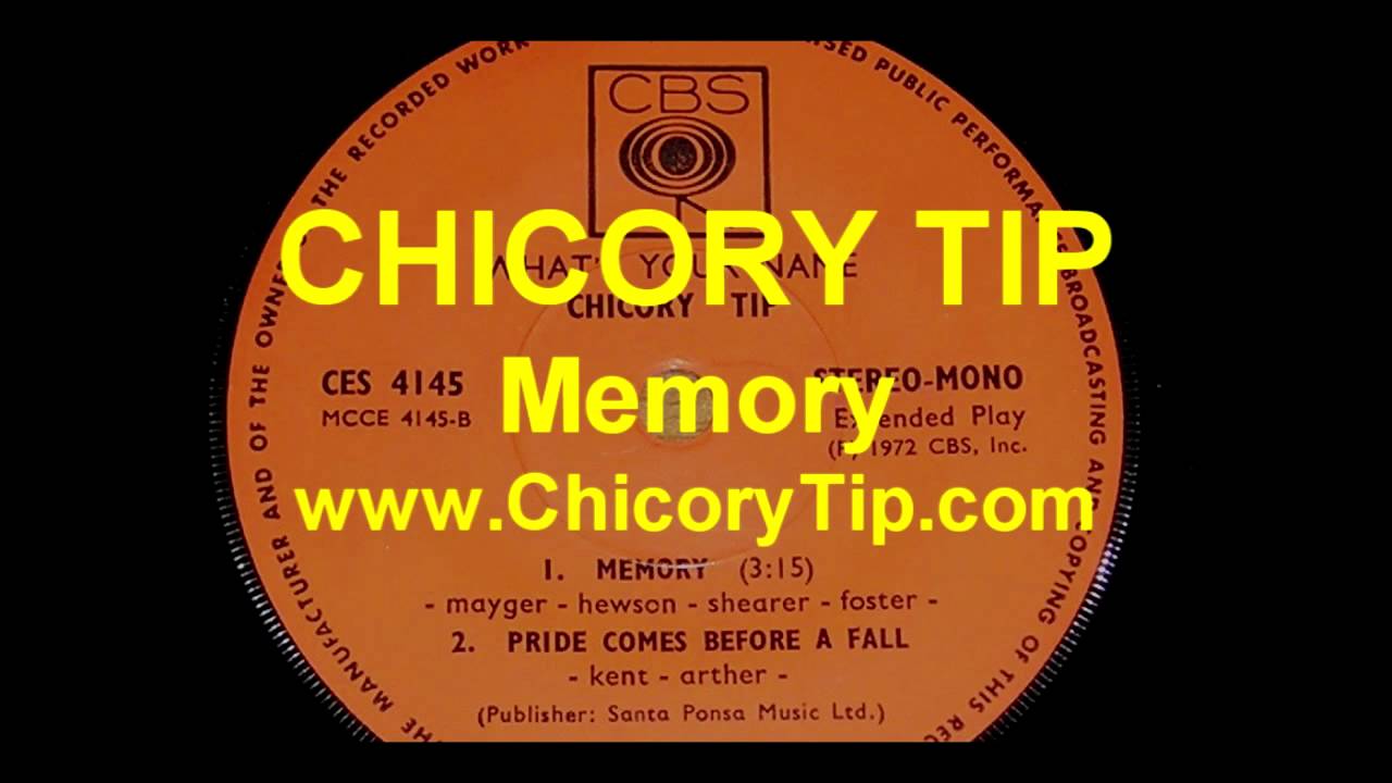Watch CHICORY TIP - MEMORY (AUDIO) on YouTube Watch CHICORY TIP - MEMORY (AUDIO) on YouTube