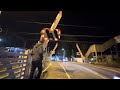 *RHTT, Wigwag Glitch* Late Night Lowerings At Windwill Lane Level Crossing, Hertfordshire