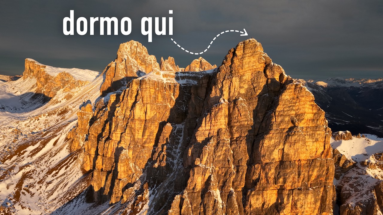 ALBA ASSURDA 😱 SULLA CIMA PIÙ REMOTA DELLE DOLOMITI - VAL DI ZOLDO [4K]
