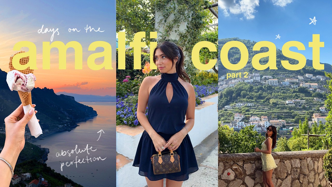 a week in ITALY, part 2: matera & the AMALFI COAST 🍋