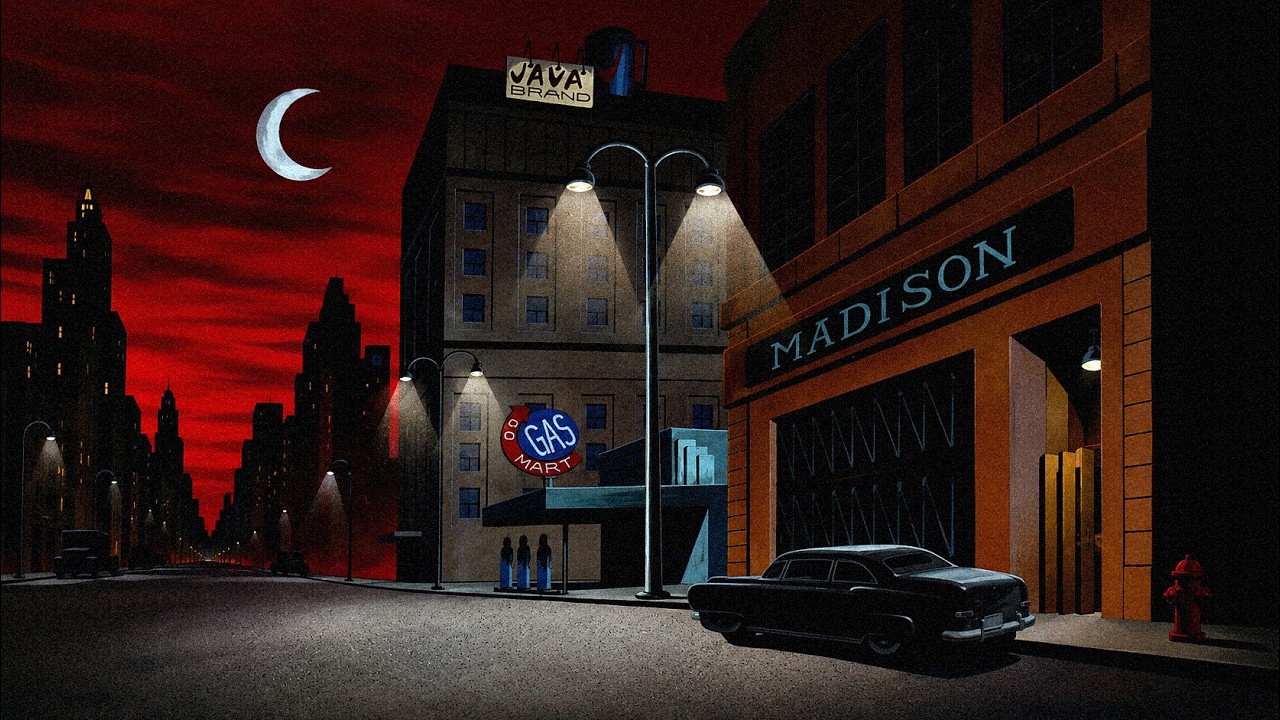 90s Gotham Nights | Batman TAS Vibe & Neo-Noir Jazz Mix