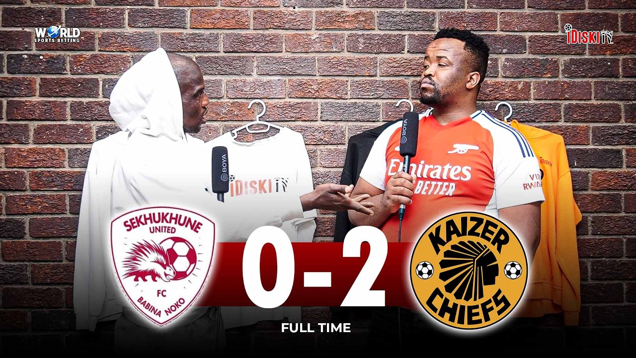Mfundo Vilakazi Changed The Game | Sekhukhune 0-2 Kaizer Chiefs | Junior Khanye