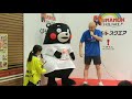 くまモン！ハンドボールのPR！スクエア文化祭☆