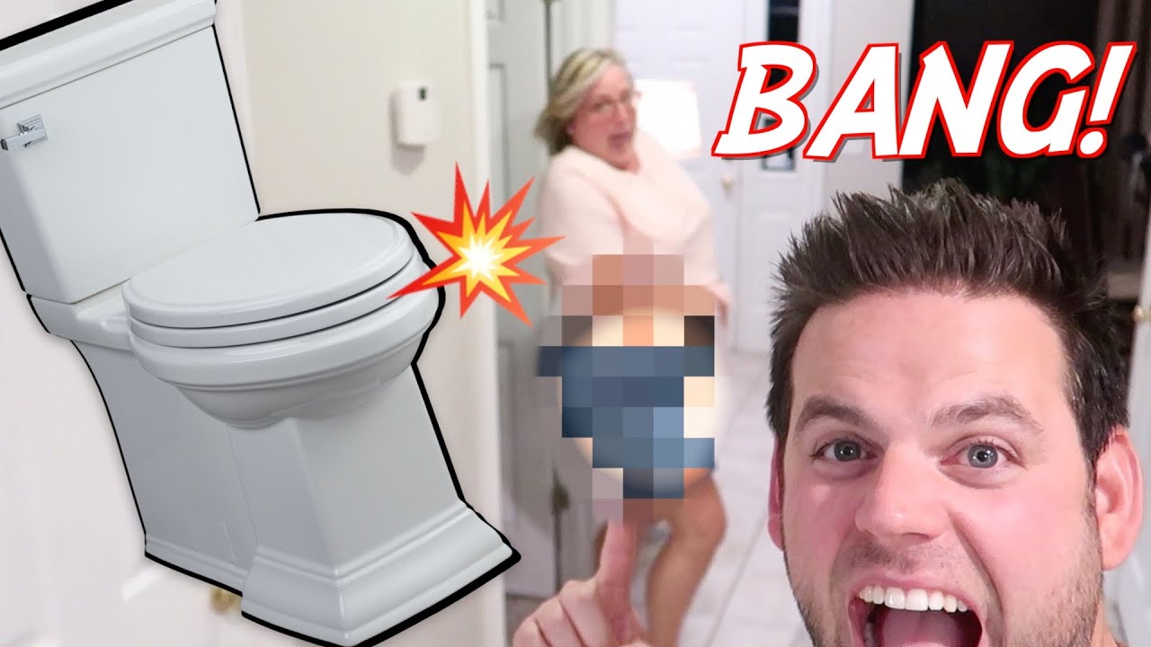 💥 EXPLODING TOILET PRANK ON MOM! 😂 YouTube