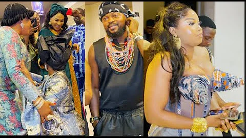 Faithia Surprised as Wunmi Toriola Kneels For Sola Kosoko,As Sikiratu & Toyin Abraham' Husband Shine