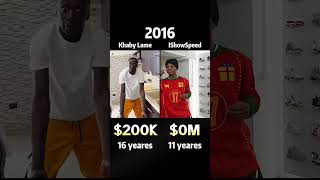compare Net worth khaby lame vs ishow speed #khabylame #khabychallenge #ishowspeed #viral #celebrity