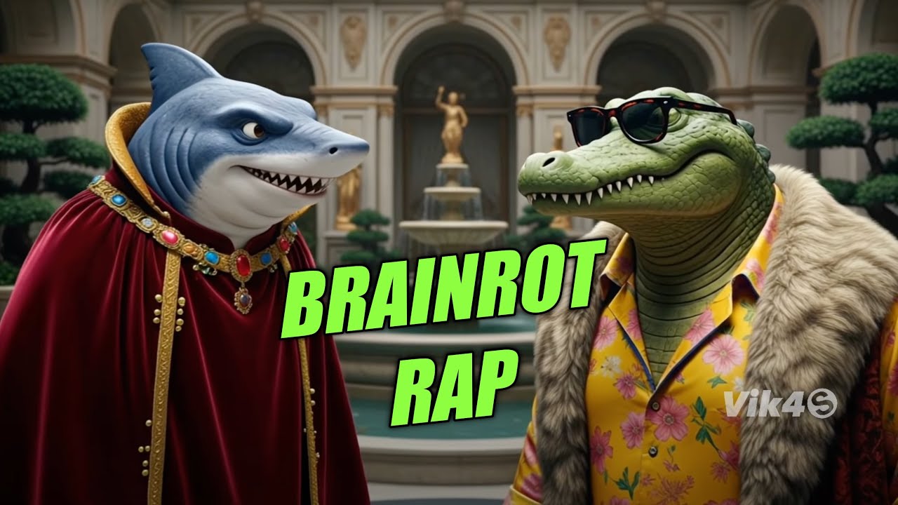 Vik4S - Brainrot Rap 2 (Official Music Video) | Luxury Rap Song 2025