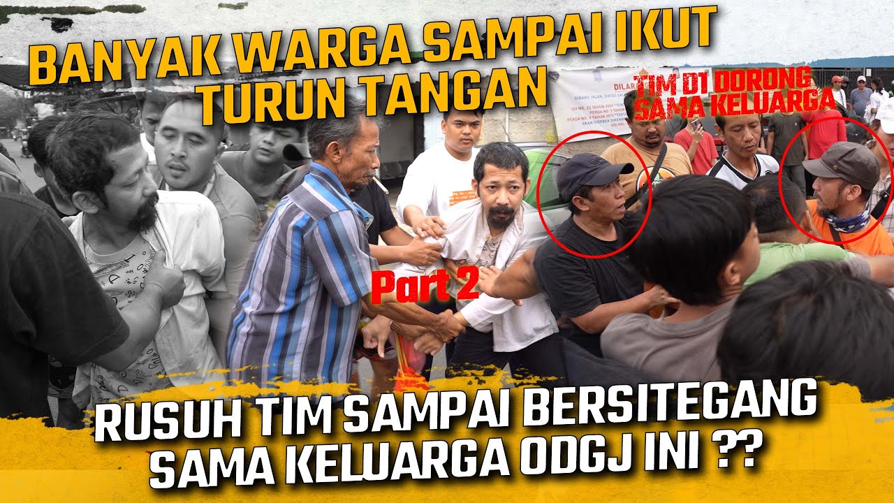 RUSUH !! TIM SAMPAI BERSITEGANG DENGAN KELUARGA ODGJ INI ?? BANYAK WARGA TURUN TANGAN IKUT EVAKUASI