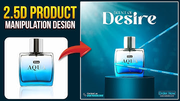 Creative Product Manipulation Tutorial in Photoshop 2025 | Photoshop Tutorial for Beginners