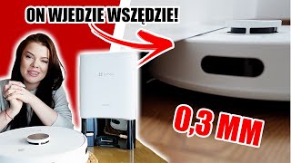 SPRAWDŹ TANI Robot SPRZĄTAJĄCY ze stacją AUTOMATYCZNĄ | idealny do MAŁYCH MIESZKAŃ EZVIZ RE5 PLUS