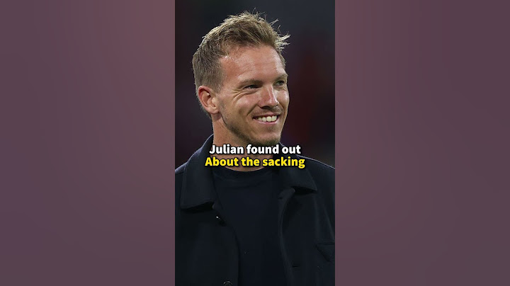 The Shocking Sack of Nagelsmann 🤯