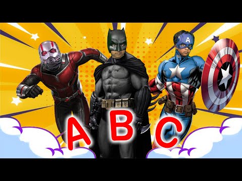 Alphabets Superheroes - ABC Superhero Song For Kids