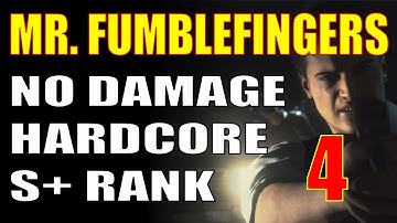RE2 Remake Mr. Fumblefingers NO DAMAGE Hardcore S+ Leon A Walkthrough - Part 4: G3 & Super Tyrant