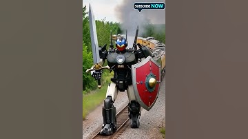 TRANSFORMER TRAIN?! See the EPIC Transformation!  #ai#ytshorts #shorts #fyp #train #trending