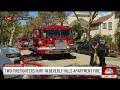 Photos, Tony Award saved in Beverly Hills apartment fire