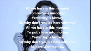 This Moment Lyrics - Katy Perry