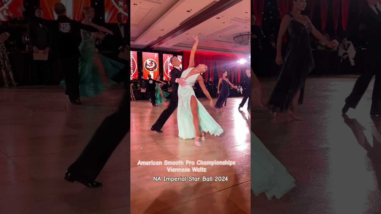Smooth Explosions - American smooth Pro Viennese waltz at North American Imperial Star Ball 2024.
