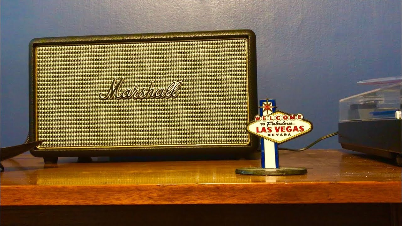 Marshall Stanmore Bluetooth speaker honest review & test with turntable Alexa and 2018 - YouTube