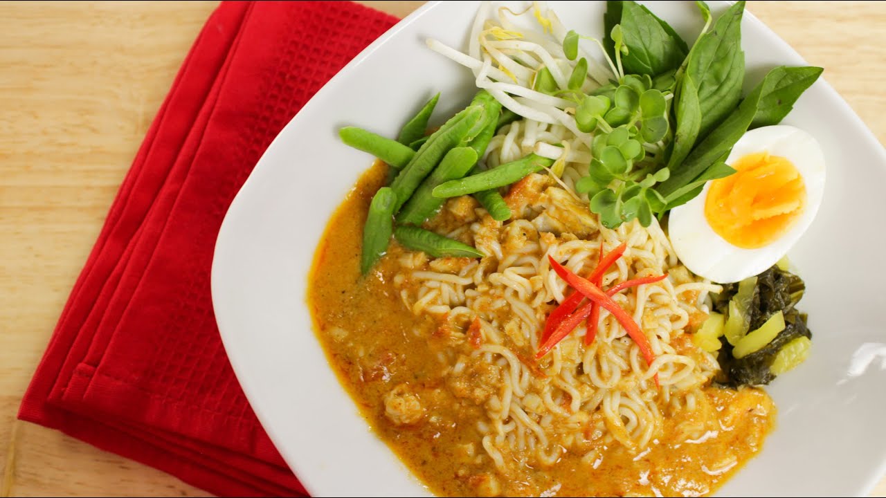 Tofu Shirataki Noodles W Thai Curry Sauce Recipe Hot Thai