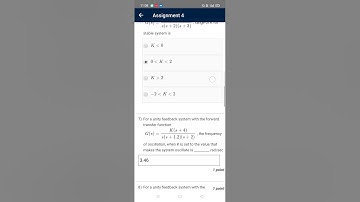 NPTEL ASSIGNMENT SOLUTION WEEK 4 CONTROL ENGINEERING