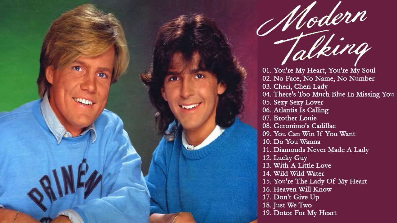 Modern Talking Piosenki Z Lat 80 Modern Talking, Greatest Hits Full Album. - YouTube