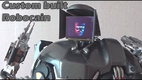 Robocop 2 - Cain the monster custom made model - "Robocain" - walkround + head opening