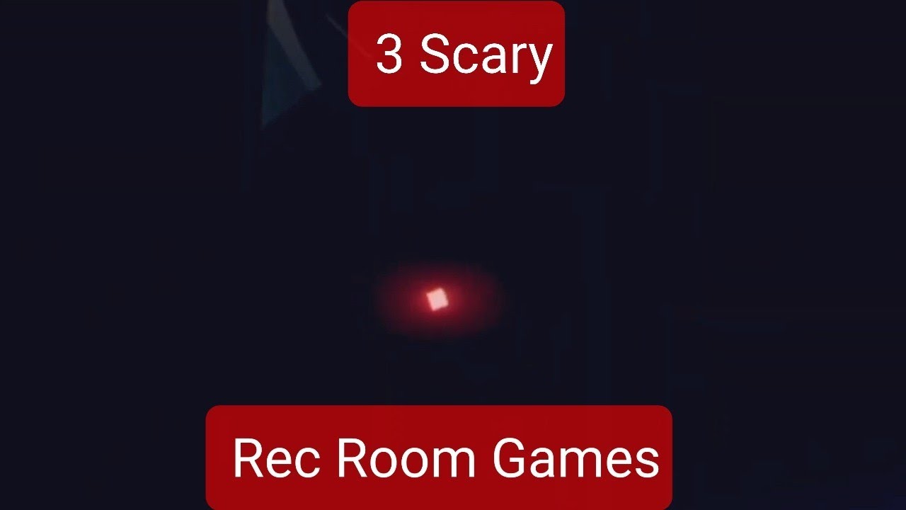 GETTING CHASED EVERY SECOND! 3 Scary Rec Room Games ft. XvGamez VR