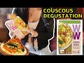 Une experte du couscous deguste un couscous de luxe indus   repas de seigneur