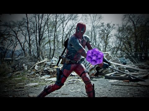 Deadpool 2 - Fighting Candy Crush in Real Life! (4k)