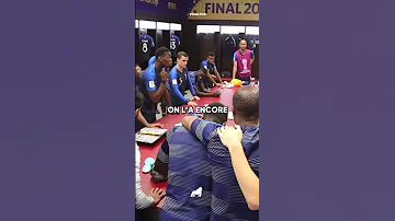 Le discours mythique de Pogba avant la finale de CDM 🙌❤️