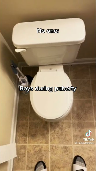 Boys going through puberty meme