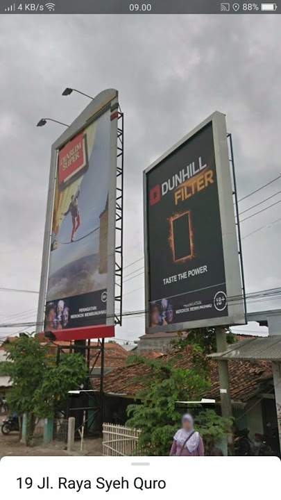 Billboard Rokok Djarum Super & Dunhill Filter (2016)