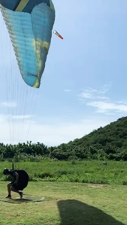 Paragliding spot landing paragliding landing YouTube