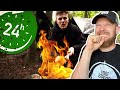 24H Survival im Wald OHNE Erfahrung | Fritz Meinecke reagiert auf Dave & KranKrafter