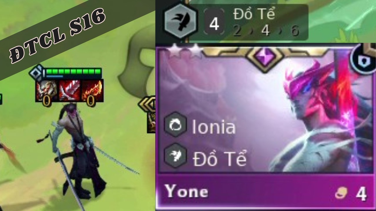 Yone Đồ Tể | ĐTCL mùa 16 | Xếp hạng | LMHT | Full Gameplay