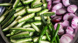 Karele Ki Subzi - बिना कडवा लगे सब्जी कैसे बनाये नये तरह से - करेले कि सब्जी - Bitter Gourd Fry