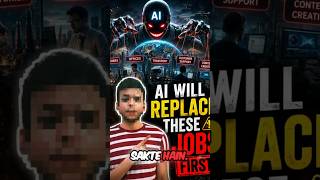 AI Will Replace These Jobs First 😳⚠️ #facts #tech #shorts #artificialintelligence  #pc