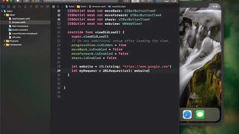 Safari-like App Ep 2: Working with Webkit (Swift 5)