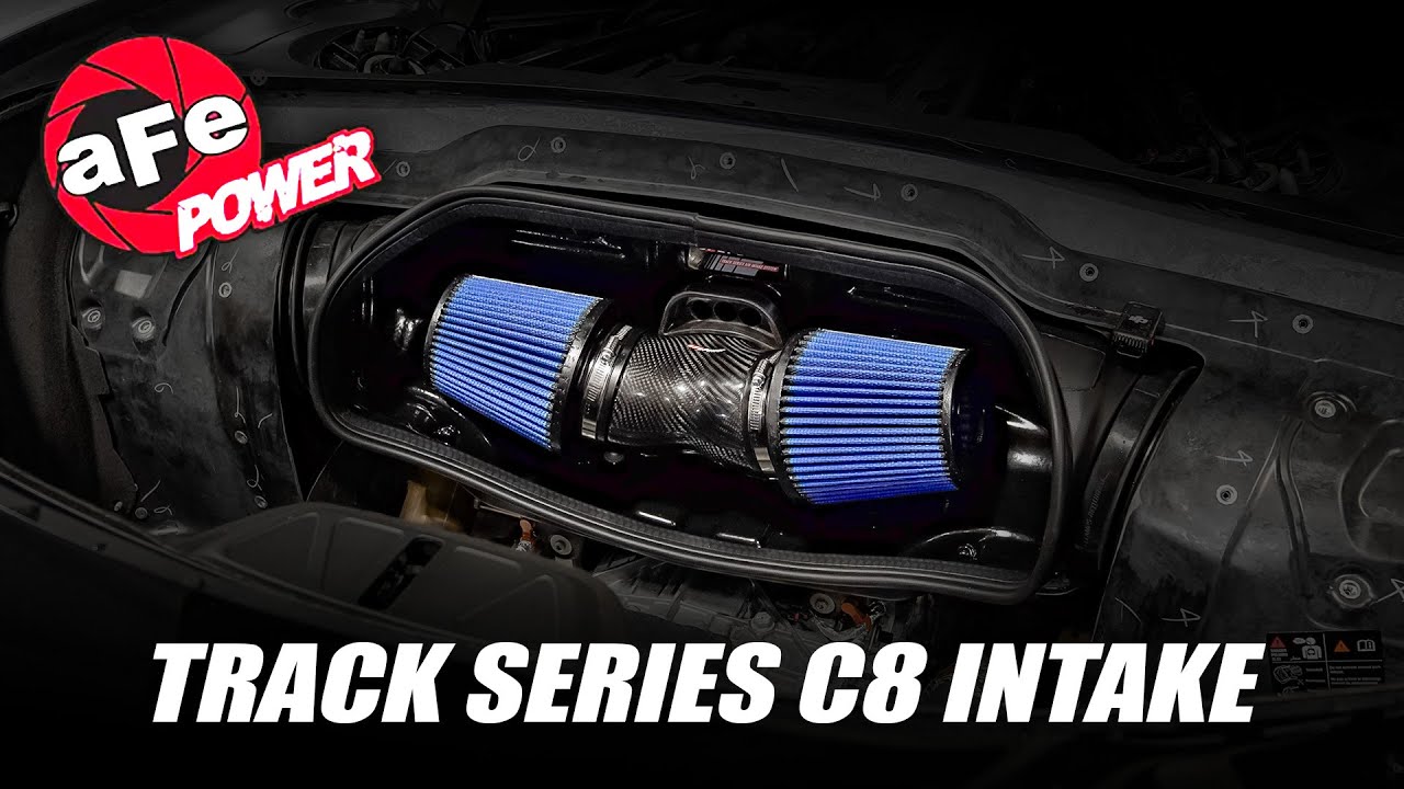 The BEST Intake for your C8 Corvette! | AFE Track Series Intake