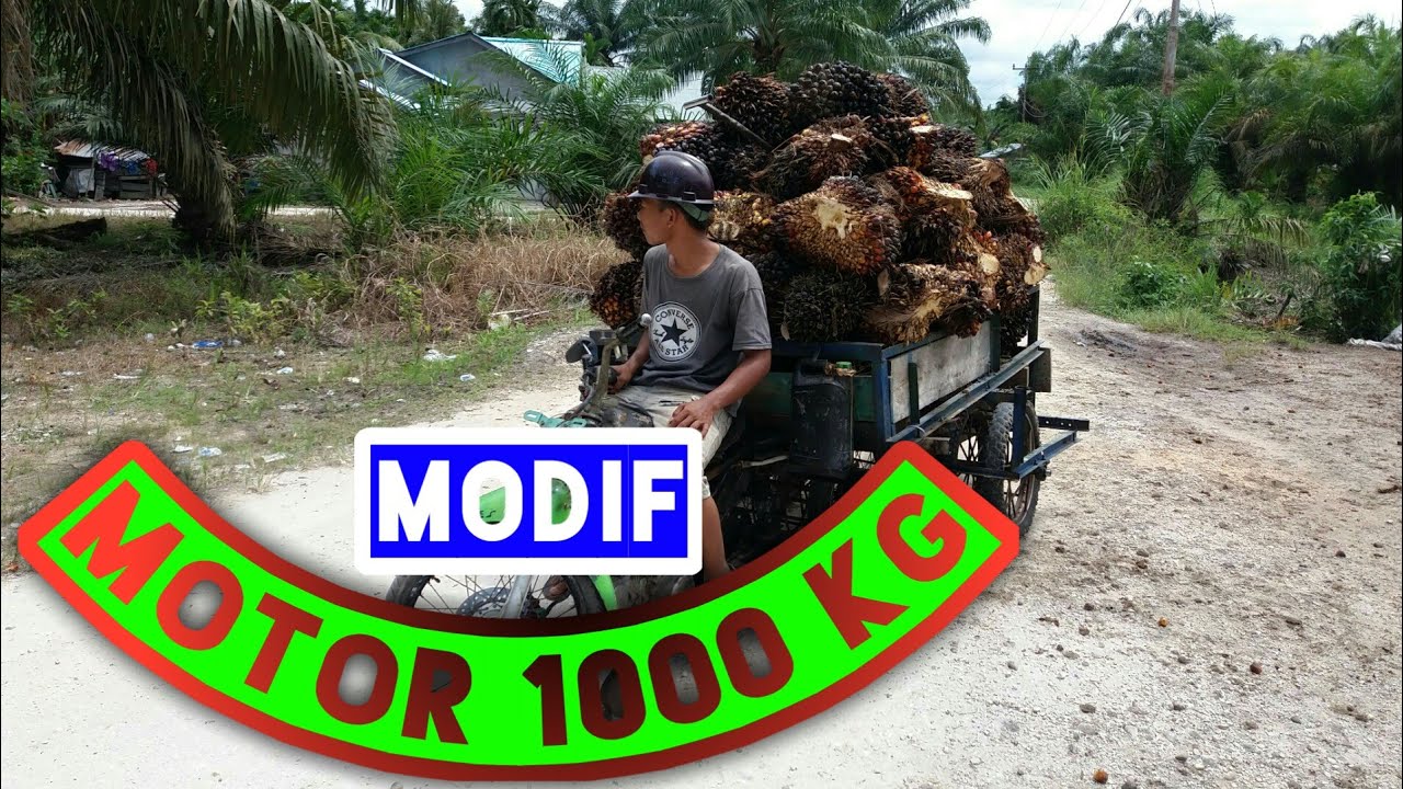 Modif Motor Jadi GEROBAK RIAU Daya Angkut Mencapai 1000 Kg VideoShort YouTube