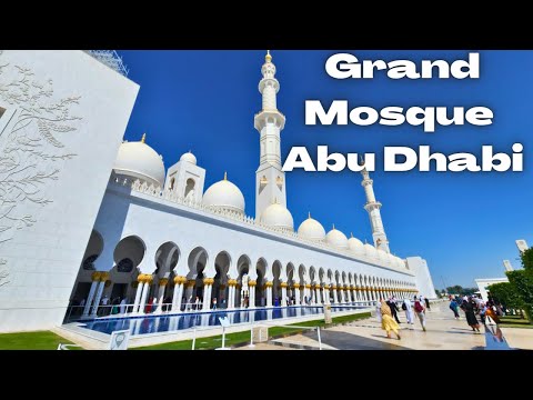 Visit to #abudhabi Grand Mosque | #dubai blog- part 4 | #uae