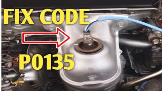 causes and fixes engine Code p0135 : o2 sensor heater circuit malfunction