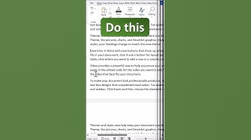 insert page break in MS Word | Word Tips and tricks | #shorts