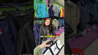 Buying a Miniature North Face Bag 🇳🇵 #shorts #kathmandu #nepal