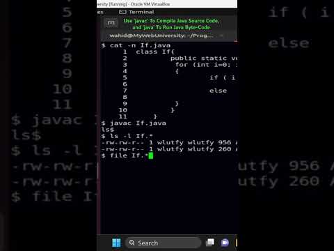 Use ‘javac’ To Compile Java Source Code, and ‘java’ To Run Java Byte ... image.