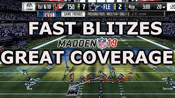 MADDEN 19 FAST BLITZ SETUPS!! MADDEN 19 TIPS+TRICKS