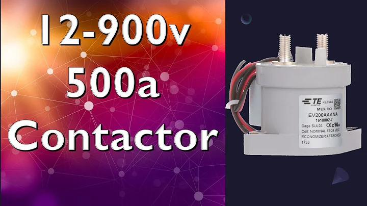 12 - 900v 500a - Contactor